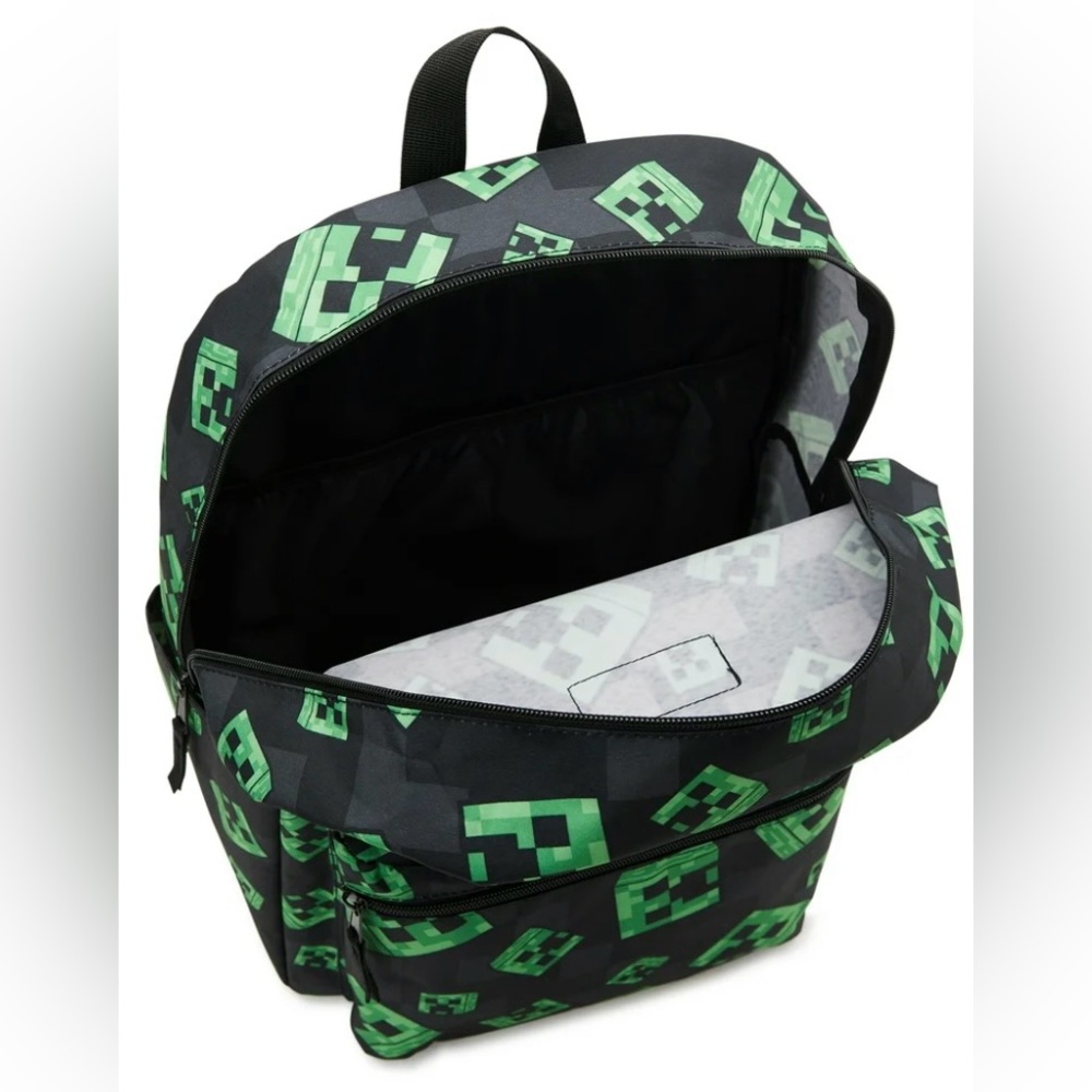 Minecraft Laptop Backpack - Picture 2 of 4